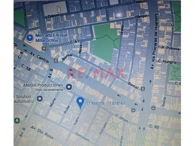 Terreno De 180 M² En Venta Los Olivos ¡Tu Próximo Proyecto Empieza Aquí!