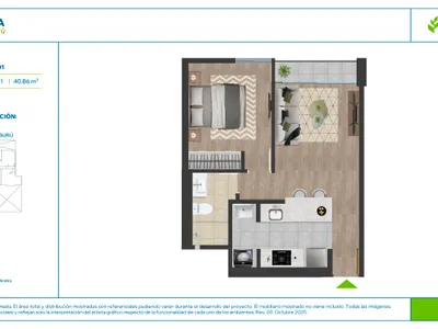 Modelo MORA-2-X01 · Pisos 2, 3, 4, 5