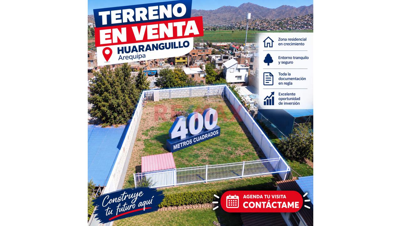 🏡 Se Vende Terreno Urbano En Huaranguillo, Sachaca