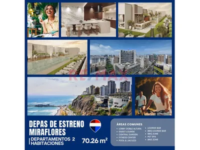 Flats De Estreno Con 2 Dormitorios