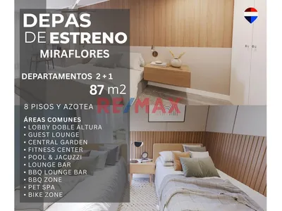 Flats 2 + 1 Desde 87M2