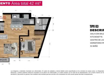 Venta de Departamento en Surquillo - Lima 1 Dormitorio