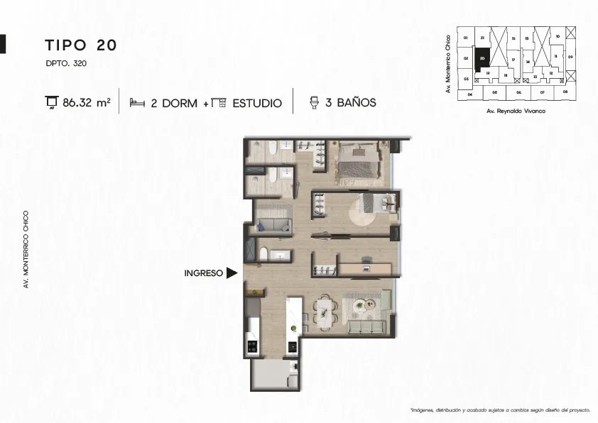 Modelo DPTO. 320