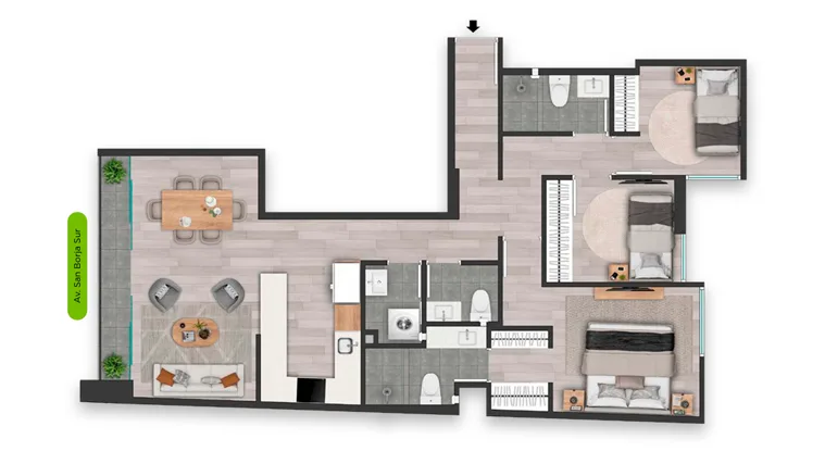 Modelo FLAT 103