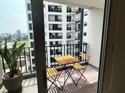 Departamento en venta · Avenida el Sol Oeste 161, Barranco · 42 m², 1 dorm.