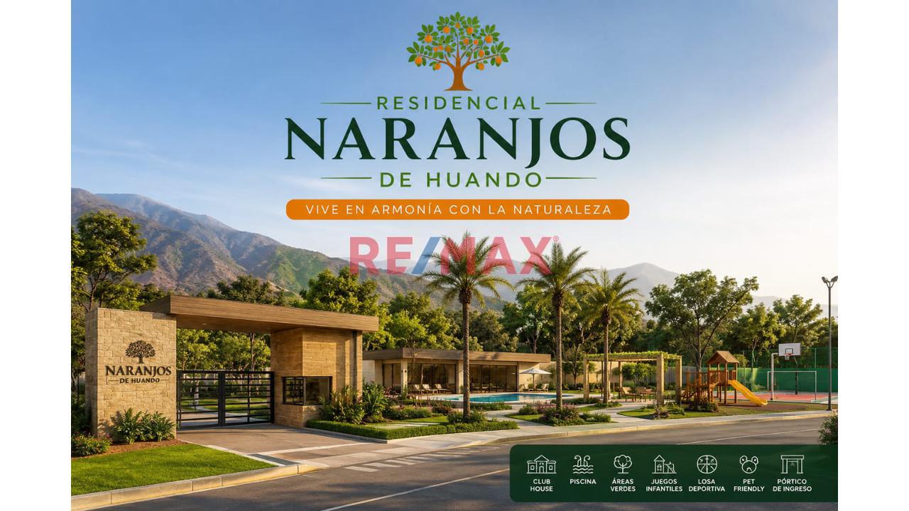 Lotes Para Casa De Campo En Condominio Los Naranjos De Huando- Huaral - Con Titulo De Propiedad
