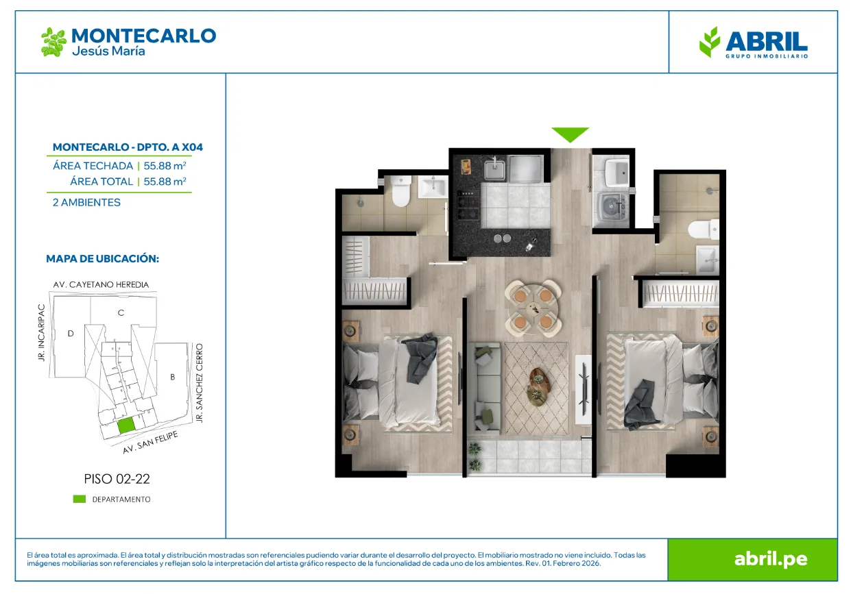Modelo MC-1-X04