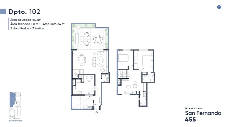 Modelo Duplex 102