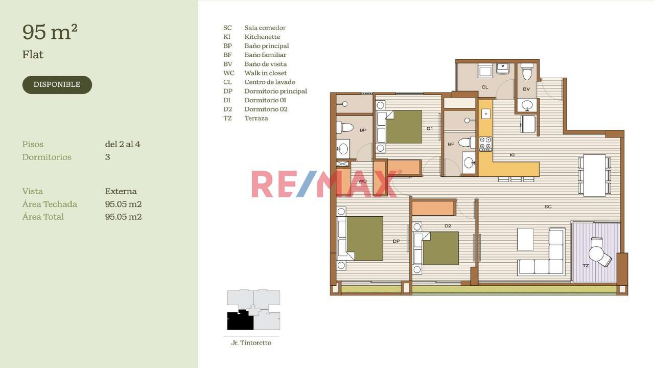 Departamentos En Preventa En San Borja | Del 2.º Al 4.º Piso Desde 90.28 M²