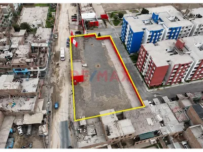 Vendo Imponente Terreno Comercial De 1,609 M² Con 87 Metros De Frente | Santa Clara - Ate