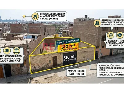 Terreno En Venta San Martin De Porres