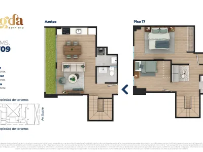 Departamento 2 dorm. 85 m²