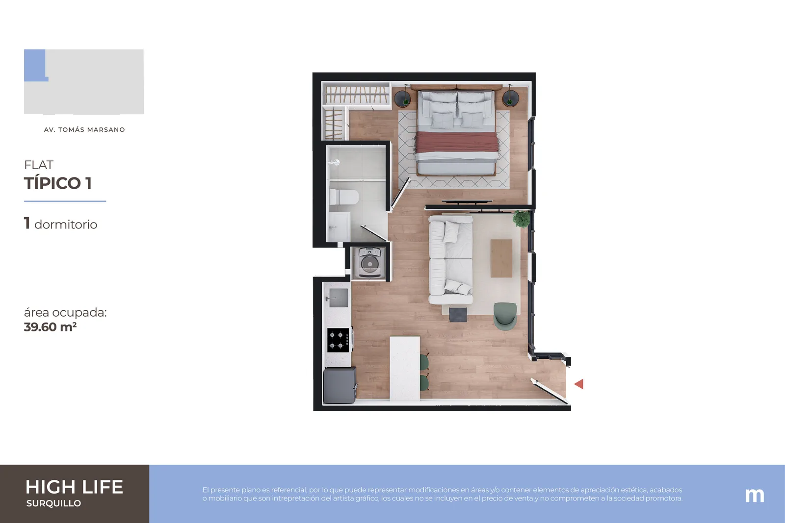 Modelo Flat Típico 1