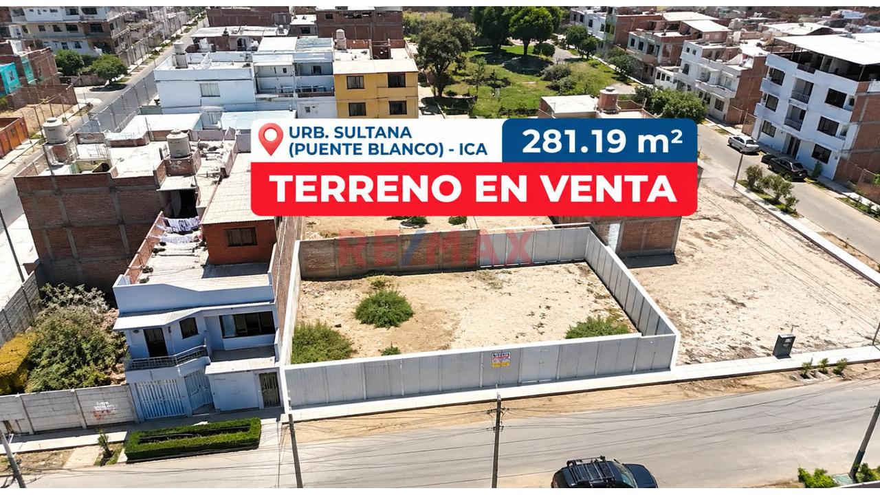 Se Venden Tres Terrenos Juntos De 281.19 M2  - Urb Sultana