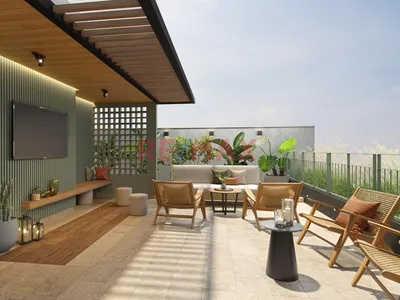 Dpto De Estreno A Pasos Del Centro Financiero | 2 Dorm + Estudio | Balcón | Alta Valorización