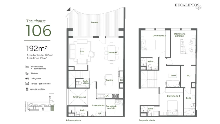 Modelo TOWNHOUSE 106