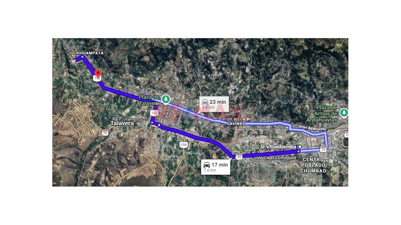 Venta De Terreno Rural En Talavera Apurimac