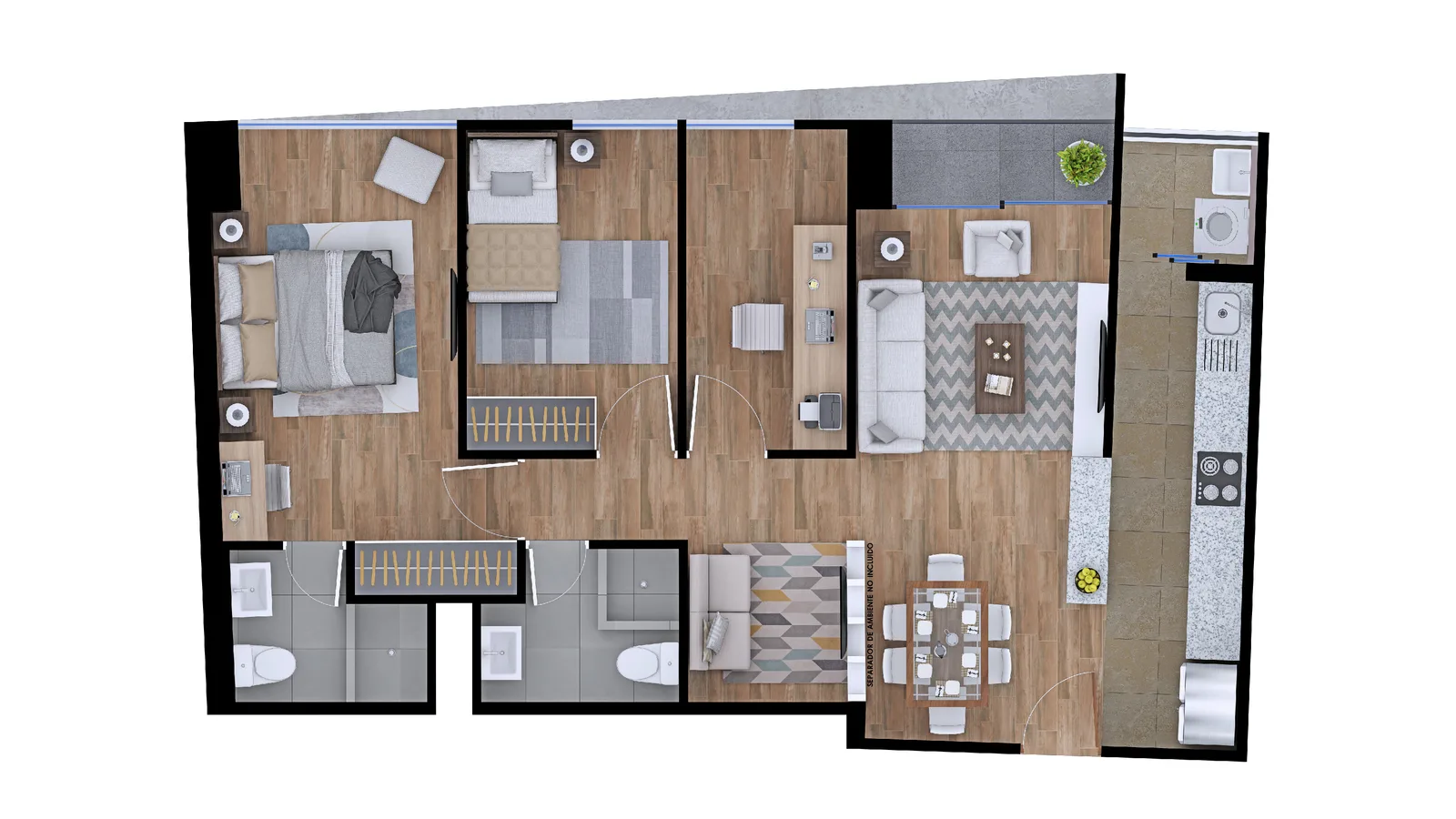 Modelo VIEW COLLECTION · Pisos 10, 11, 12, 14, 16
