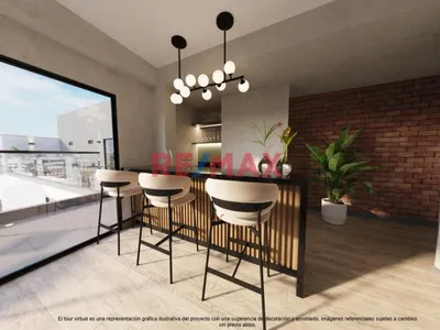 Departamento en venta · Urb. Santa Beatriz - Cercado de Lima2, Lima · 38 m², 1 dorm.