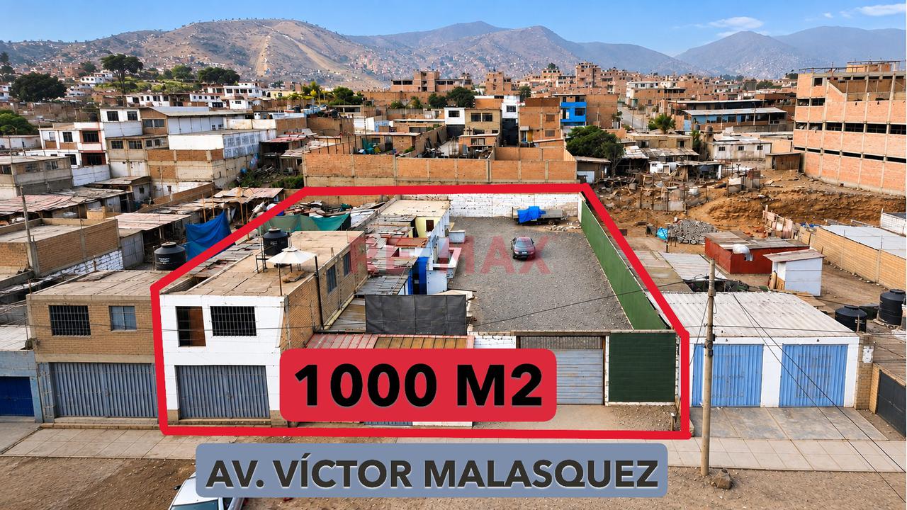 Se Vende Local Comercial En Avenida Victor Malasquez - 1000M2