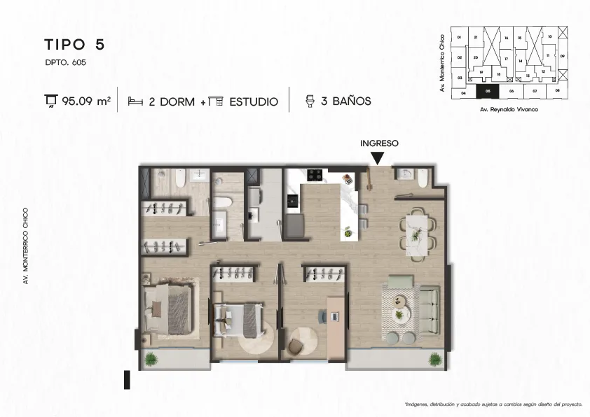 Modelo DPTO. 605