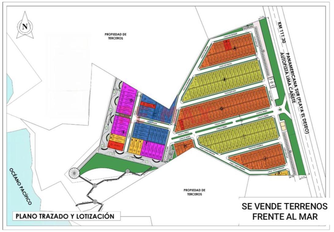 Venta de Terreno / Lote en Asia - Cañete 0 Dormitorio 