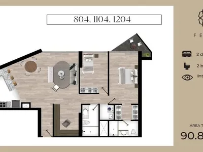 Modelo Gold T4 · Pisos 3, 8, 12