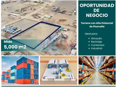 Excelente Oportunidad De Inversión Venta De Terreno Industrial En Ventanilla