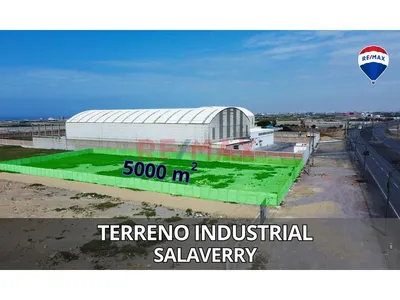 Terreno Industrial En Venta Frente A La Autopista De Salaverry