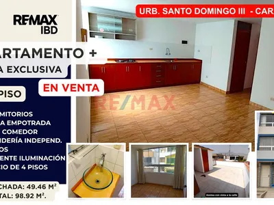 Departamento En Venta 98.92 M2 Con Azotea Exclusiva – Santo Domingo Etapa Iii , Carabayllo