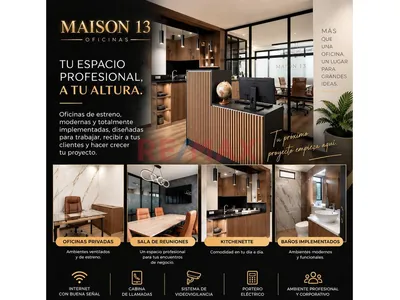 Oficina Individual En Alquiler – Urbanización Monserrate, Trujillo