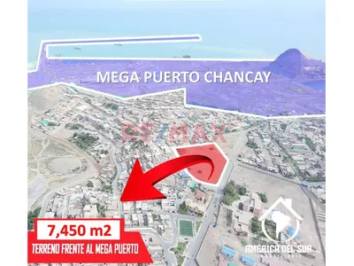 🔥 Oportunidad Única – Terreno Estratégico Junto Al Megapuerto De Chancay 🔥