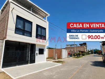 Casa En Venta En Villa La Florida – Sector Macacona, Subtanjalla