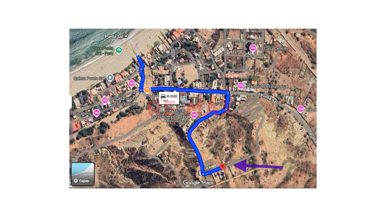 Terreno En Punta Sal 1080M2