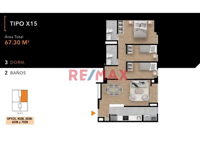 Departamento Flat San Miguel