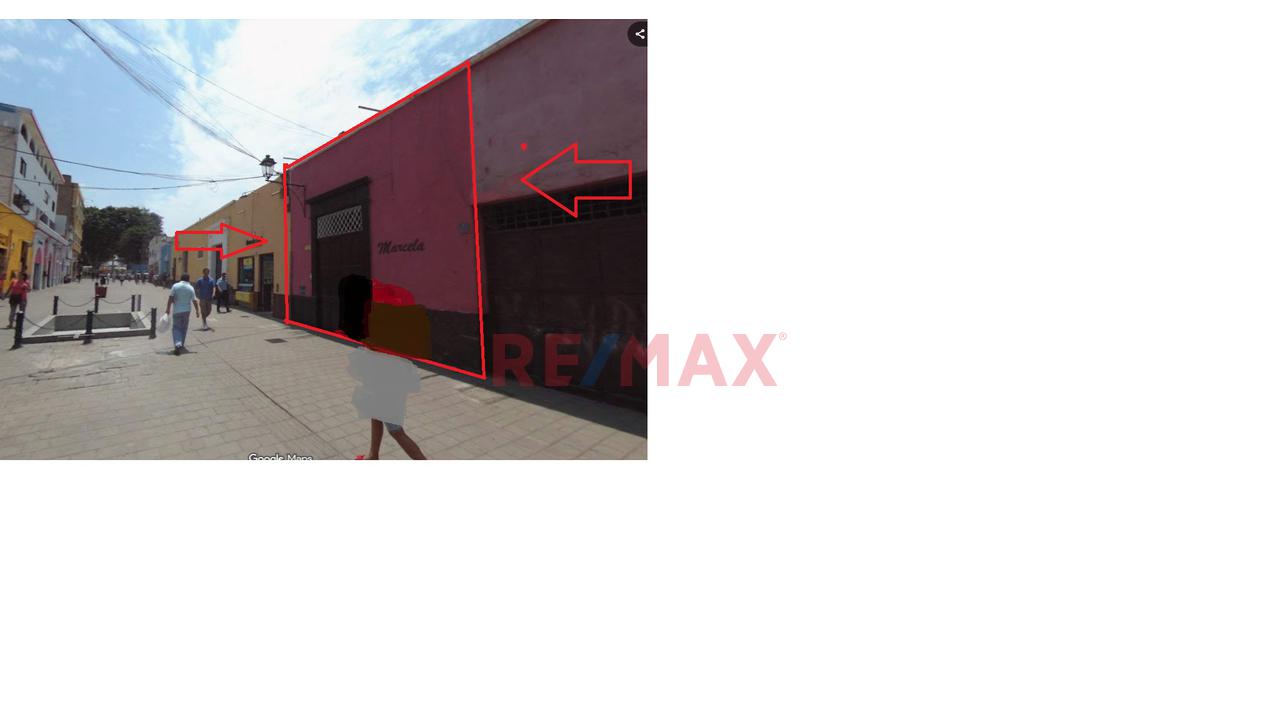 ¡Oportunidad De Inversión En Pleno Centro De Trujillo! Terreno En Venta En Jr. Pizarro – Zona Peatonal Y Comercial- 469M2-$ 390,000