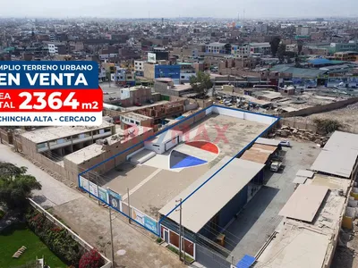 Terreno Urbano En Venta En Chincha Alta Cercado – 2,364 M² Con Doble Frente