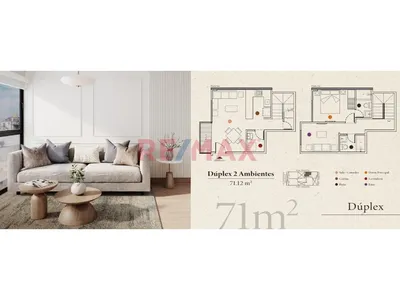 Departamento En Venta En Miraflores De Estreno De 71.12 M2 De 1 Dormitorio + Estudio
