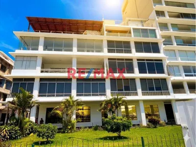 Lindo Departamento Con Vista Al Mar En El Balneario De Ancon