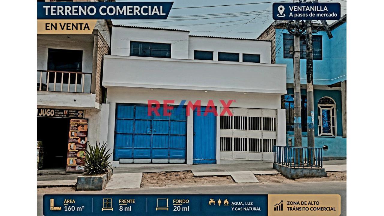 Terreno Comercial En Venta  - Ventanilla 160 M2