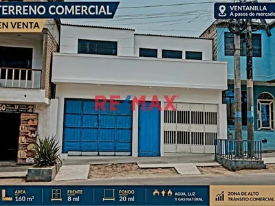Terreno Comercial En Venta  - Ventanilla 160 M2