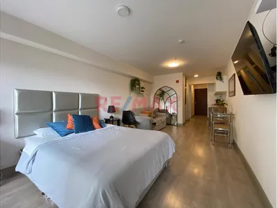 Alquiler De Moderno Departamento Loft Av Sol Oeste Barranco Con Estacionamiento
