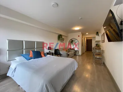 Alquiler De Moderno Departamento Loft Av Sol Oeste Barranco Con Estacionamiento