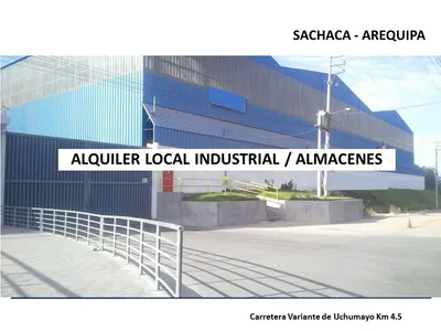 Alquiler de Local Industrial en Sachaca - Arequipa 0 Dormitorio 