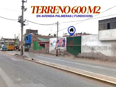 Terreno De 600 M2 En Avenida – Puente Piedra (Fundición)