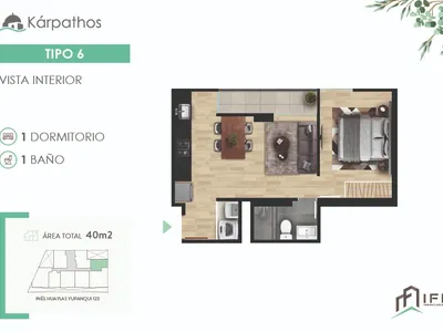 Modelo TIPO 6 · Pisos 2 al 8