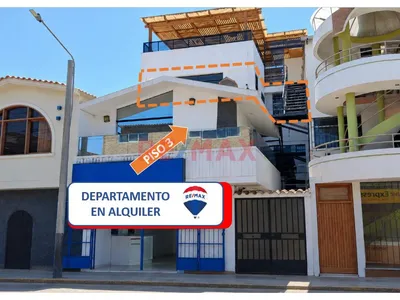 Alquiler Departamento Piso 3 Centro De Lambayeque