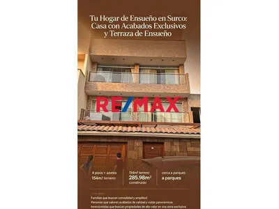 🏡 Vive El Lujo Con Vista En Surco: La Casa Que Lo Tiene Todo, Piso A Piso