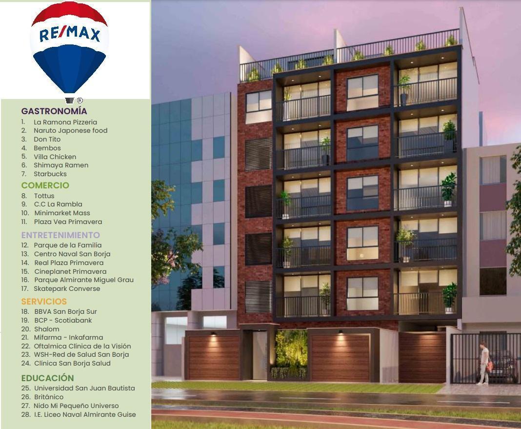 Venta de Departamento en San Borja - Lima 3 Dormitorios 