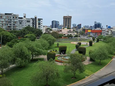 Flat con vista directa a parques